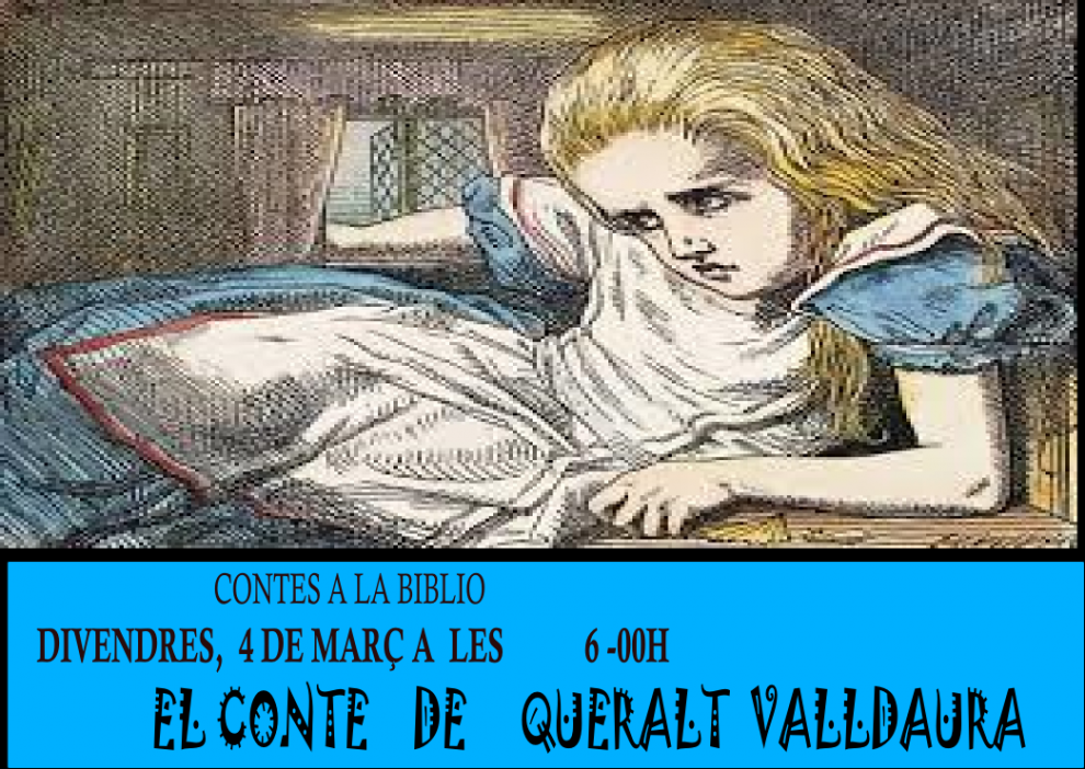 El Conte de la Biblio: El conte de Queralt Valldaura